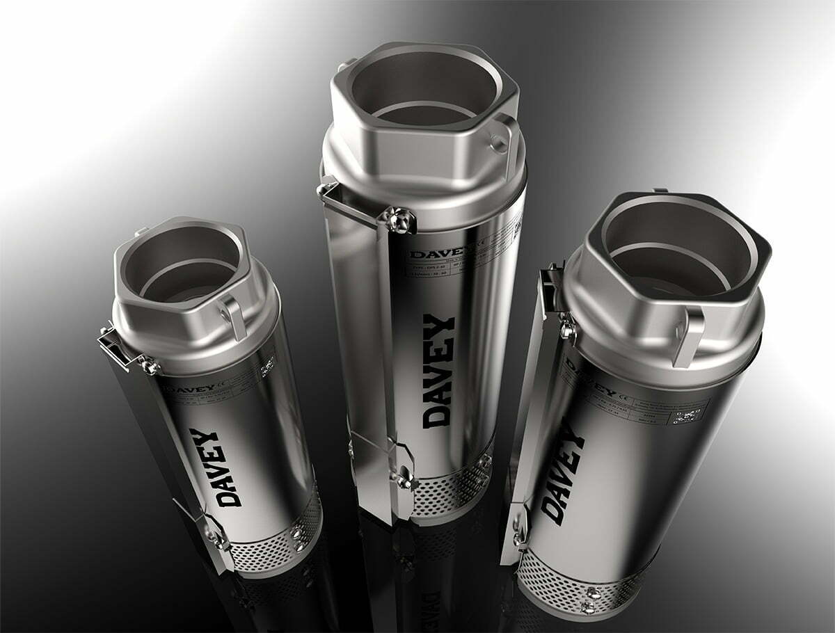 NEW DAVEY 4″ BOREHOLE PUMPS